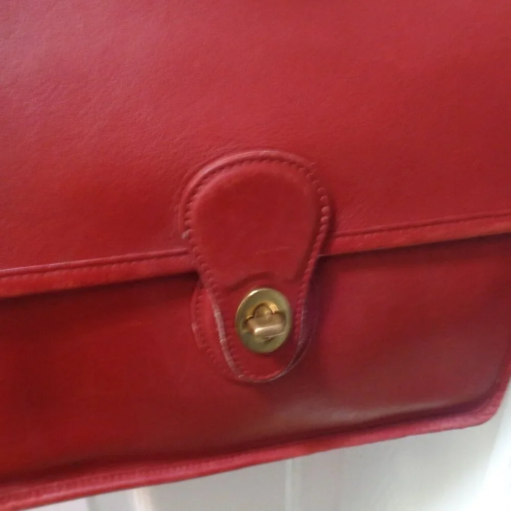 COACH VINTAGE WILLIS LEGACY CROSSBODY BAG - Picture 4 of 8